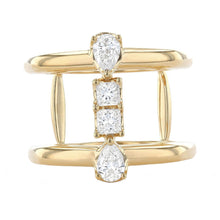 .75ct 18k Yellow Gold Diamond Ring