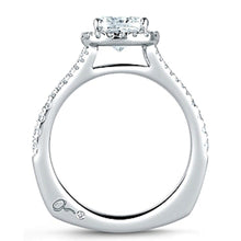 A.Jaffe Split Shank Diamond Engagement Ring