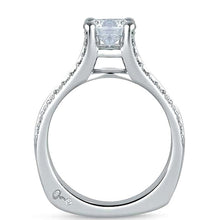 A.Jaffe Split Shank Diamond Engagement Ring