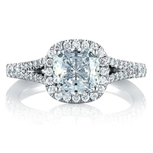 A.Jaffe Split Shank Diamond Engagement Ring