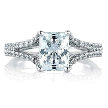 A.Jaffe Split Shank Diamond Engagement Ring