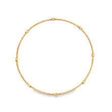 18k Rose Gold Diamond Bangle