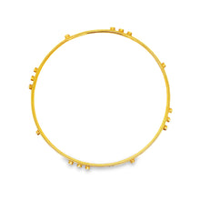 .24ct 18k Rose Gold Diamond Bangle