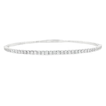 1.19ct 14k Gold Diamond Bangle