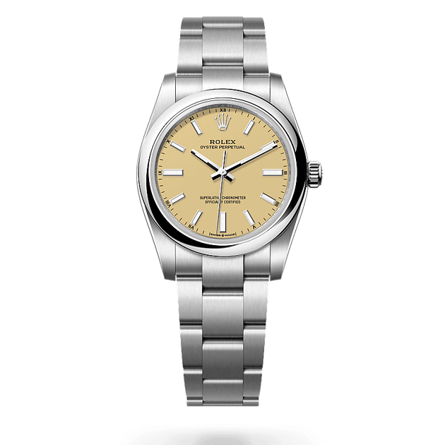 Rolex Oyster Perpetual in Oystersteel, M124200-0007 - H.L. Gross Jewelers