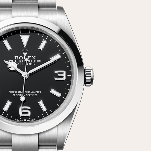 Rolex Explorer in Oystersteel, M124270-0001 - H.L. Gross Jewelers