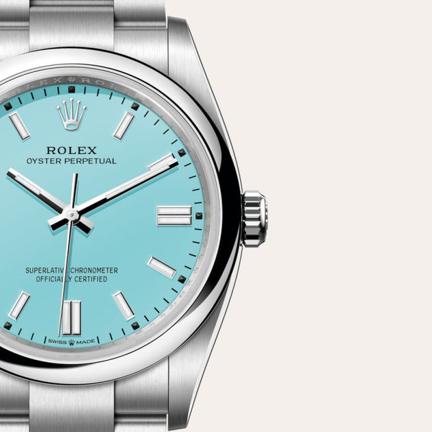 Rolex Oyster Perpetual in Oystersteel, M126000-0006 - H.L. Gross Jewelers