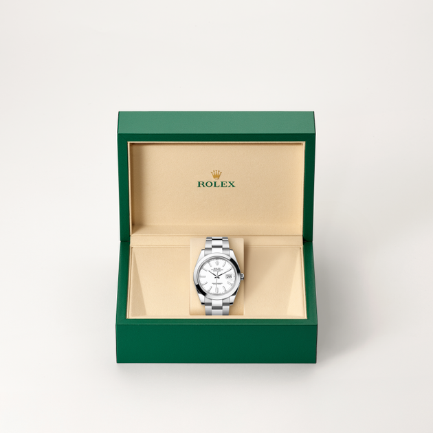 Rolex Datejust in Oystersteel, M126300-0005 - H.L. Gross Jewelers