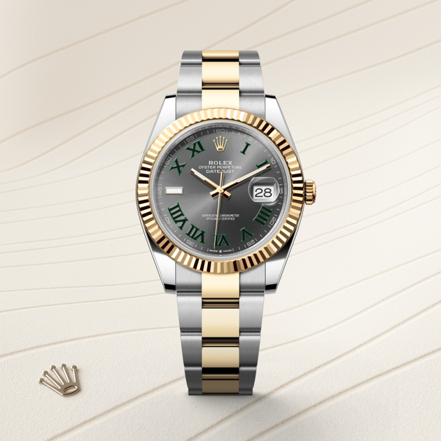  in Yellow Rolesor - combination of Oystersteel and yellow gold, M126333-0019 - H.L. Gross Jewelers