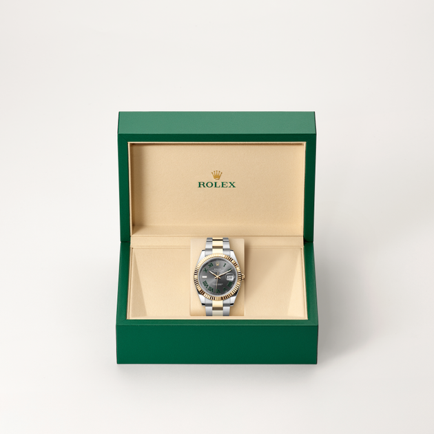  in Yellow Rolesor - combination of Oystersteel and yellow gold, M126333-0019 - H.L. Gross Jewelers