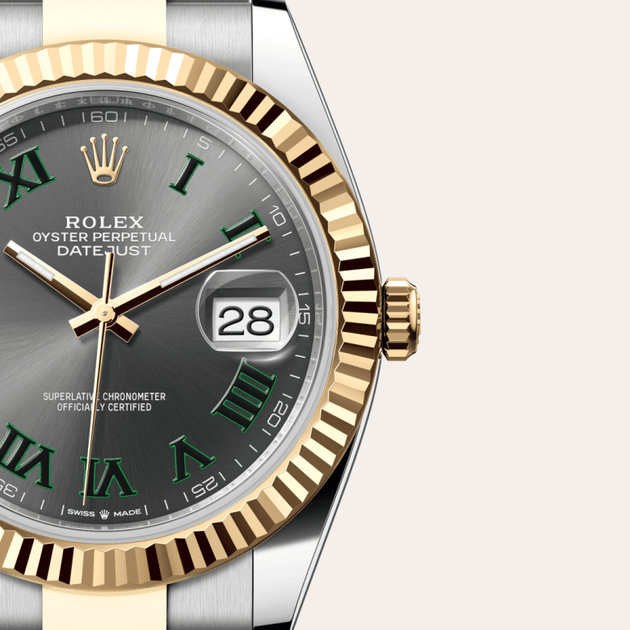  in Yellow Rolesor - combination of Oystersteel and yellow gold, M126333-0019 - H.L. Gross Jewelers