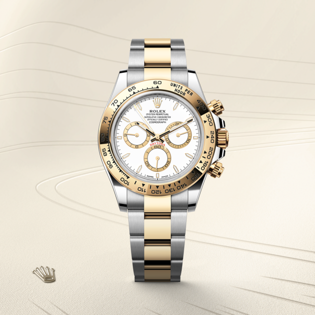 Rolex Cosmograph Daytona in Yellow Rolesor - combination of Oystersteel and yellow gold, M126503-0001 - H.L. Gross Jewelers