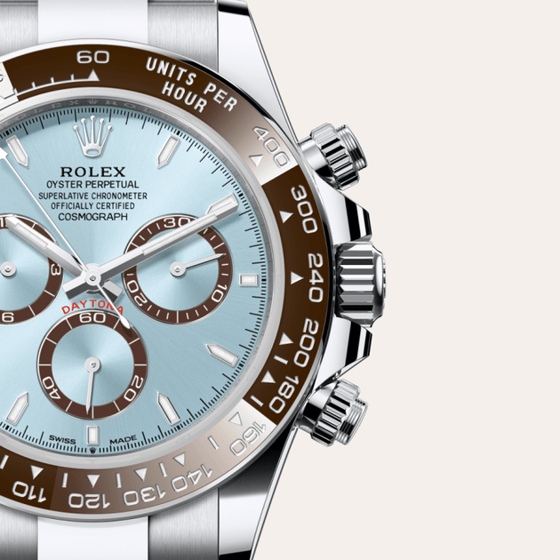 Rolex Cosmograph Daytona in Platinum, M126506-0001 - H.L. Gross Jewelers