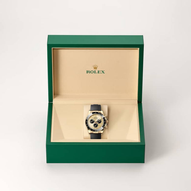 Rolex Cosmograph Daytona in 18 ct yellow gold, M126518LN-0012 - H.L. Gross Jewelers