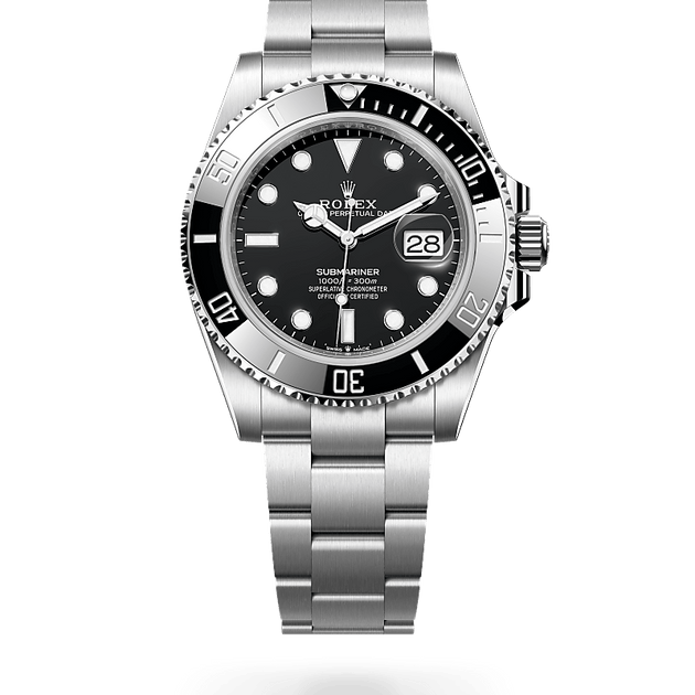 Rolex Submariner in Oystersteel, M126610LN-0001 - H.L. Gross Jewelers