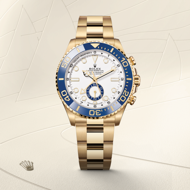 Rolex Yacht-Master II in 18 ct yellow gold, M126688-0001 - H.L. Gross Jewelers