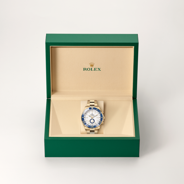 Rolex Yacht-Master II in 18 ct yellow gold, M126688-0001 - H.L. Gross Jewelers