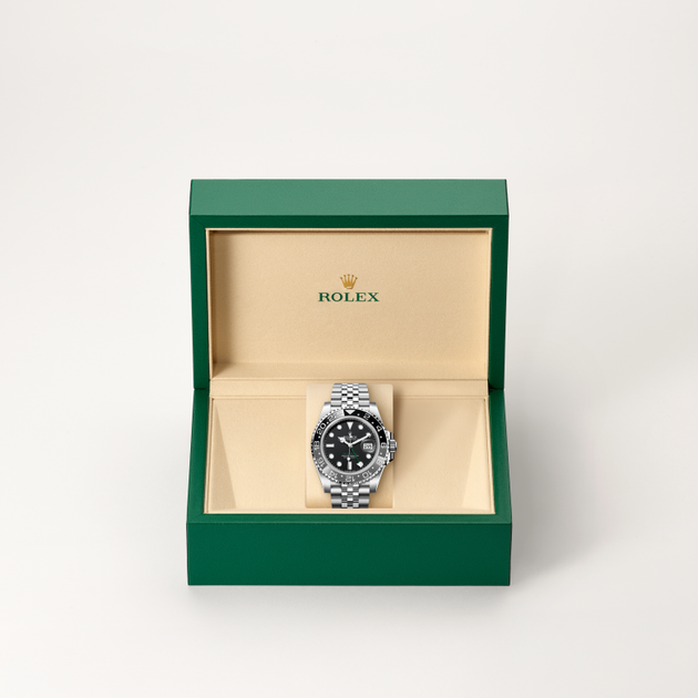 Rolex GMT-Master II in Oystersteel, M126710GRNR-0003 - H.L. Gross Jewelers