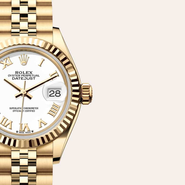 Rolex Lady-Datejust in 18 ct yellow gold, M279178-0030 - H.L. Gross Jewelers