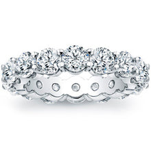 Round Brilliant Cut Platinum Diamond Eternity Ring