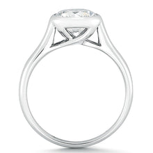 Vatche Bezel Set Solitaire Engagement Ring