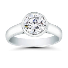Vatche Bezel Set Solitaire Engagement Ring