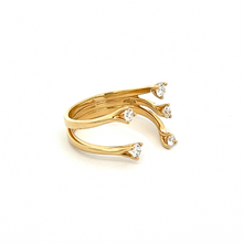 18k Yellow Gold Diamond Ring