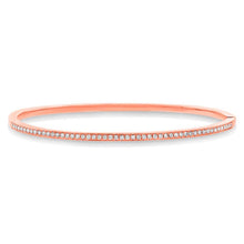 .47ct 14k Gold Diamond Bangle Bracelets