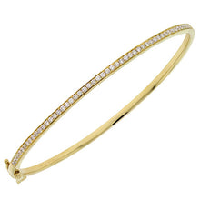 .47ct 14k Gold Diamond Bangle Bracelets