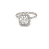 1.77ct Cushion Diamond Platinum Ring