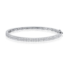 1.80ct 14k Gold Diamond Bangle