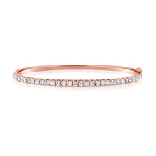 1.80ct 14k Gold Diamond Bangle