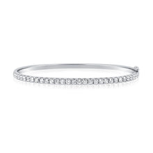 1.80ct 14k Gold Diamond Bangle