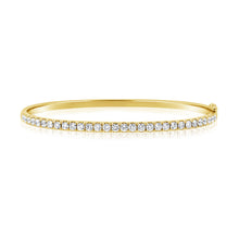 1.80ct 14k Gold Diamond Bangle