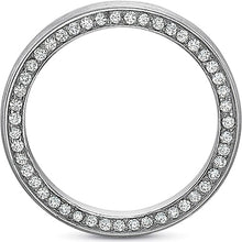 Precision Set Matte Finish Diamond Wedding Band