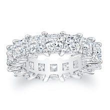 Princess Cut Diamond Eternity Ring 7.50CTW G/SI1